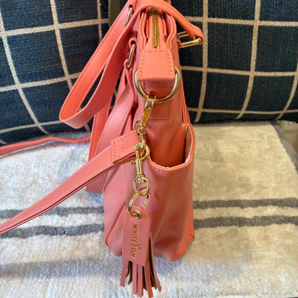 White Elm - Carina Tote Bag - Peony NEW WITHOUT TAGS! - Picture 4 of 9